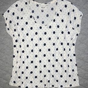 Madewell Polka Dot Tee XS